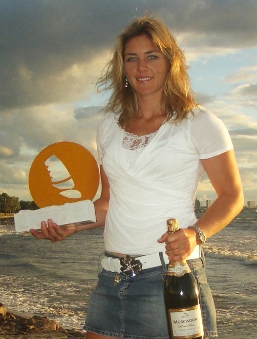 World Champion Allison Shreeve. Formula Worlds 2007 in Tallinn. Photo: Indrek Ahun  ©  SW